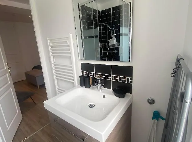 Daire Il Y A De L'amour Dans L'air - Lit King Size Arromanches-les-Bains